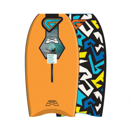 BODYBOARD FLOOD DYNAMX II TRIBAL ORANGE 40