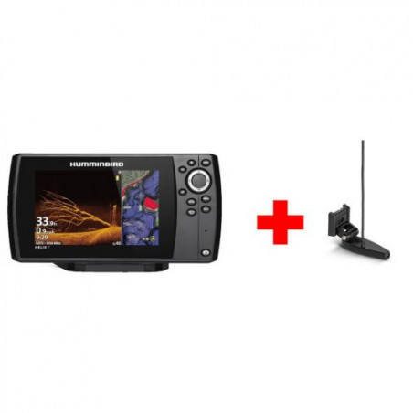 SONDEUR GPS HUMMINBIRD HELIX 7 G3 MEGA DI + SONDE TA 