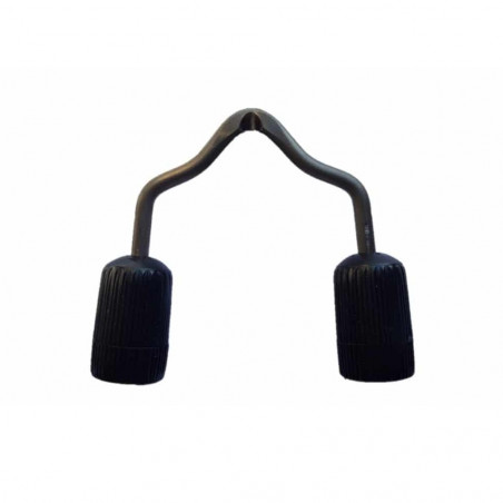 Jeu d'obus tahitien plastique matricés tige Ø 4 mm - Imersion 