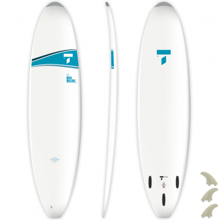 SURF TAHE DURA-TEC MINI MALIBU 7.3  