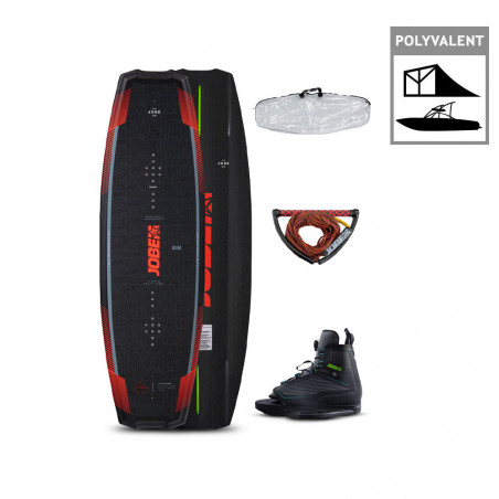 Pack Wakeboard Jobe Logo Wakeboard 138 + Chausses Maze (TU) 
