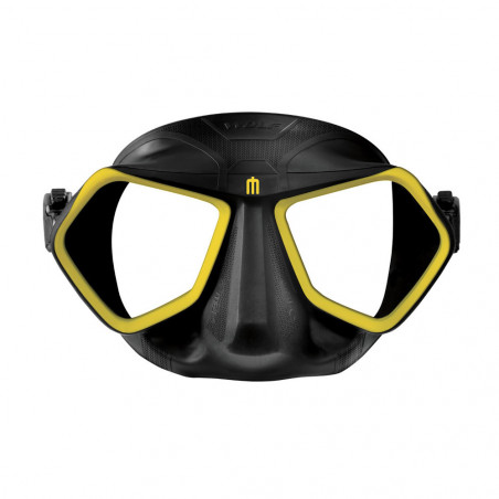 MASQUE OMER WOLF NOIR/JAUNE 