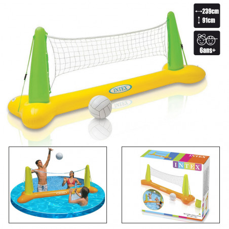 JEU DE VOLLEY FLOTTANT INTEX 