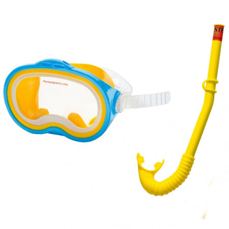 MASQUE ET TUBA DE PLONGEE SNORKELING ENFANT INTEX 55642 