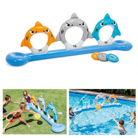 JEU DE FRISBEE REQUIN INTEX (57501) 