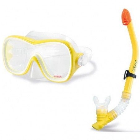 MASQUE TUBA PLONGEE SNORKELING INTEX 55647 