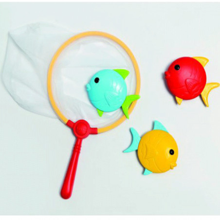 JEU DE BAIN OU PISCINE INTEX POISSONS + FILET 