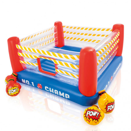 RING DE BOXE GONFLABLE INTEX 