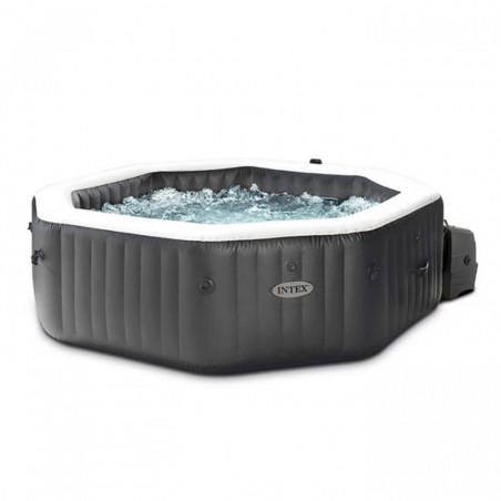 SPA GONFLABLE INTEX PURESPA NOIR 4 PERSONNES 