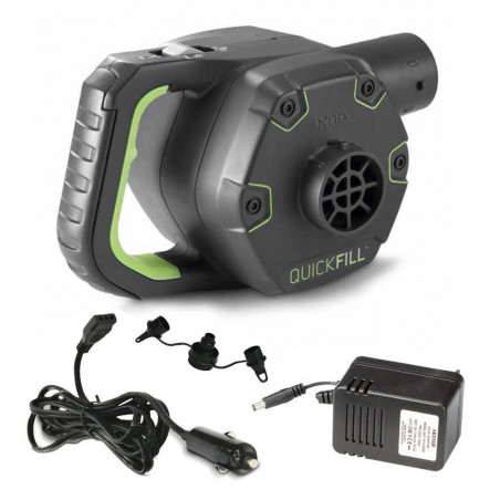 GONFLEUR ELECTRIQUE RECHARGEABLE 12 ET 230 VOLTS INTEX