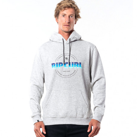 SWEAT A CAPUCHE RIP CURL CIRCLE GRIS