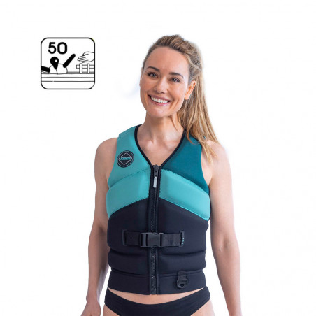GILET DE FLOTTAISON JOBE UNIFY VEST FEMME BLEU TURQUOISE