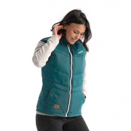 GILET DE FLOTTAISON BODYWARMER JOBE FEMME VERT
