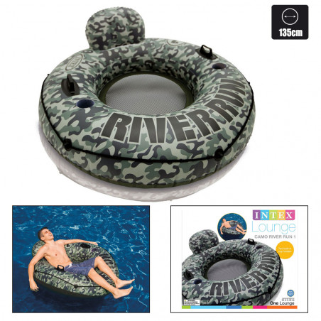 FAUTEUIL INTEX RIVER RUN 1 CAMO (58835) 