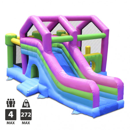 CHATEAU GONFLABLE HAPPY HOP 3 EN 1 