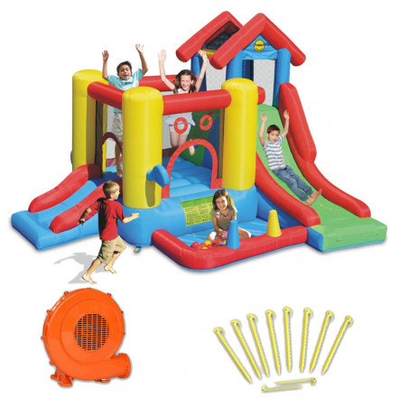 STRUCTURE GONFLABLE HAPPY HOP 7 EN 1 