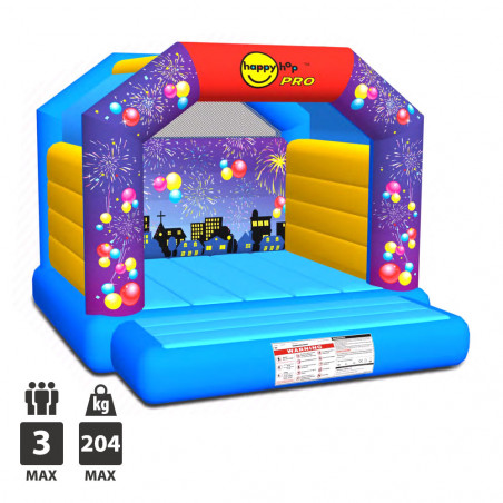 CHATEAU GONFLABLE HAPPY HOP FIREWORK SUPER BOUNCER 