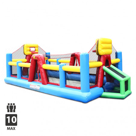 CHATEAU GONFLABLE HAPPY HOP SPORTS ZONE 