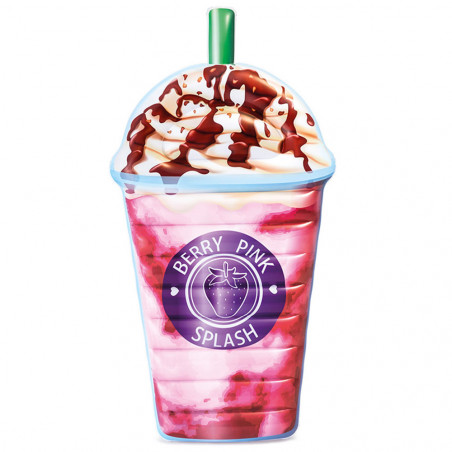 MATELAS GONFLABLE INTEX COUPE GLACE BERRY PINK SPLASH 