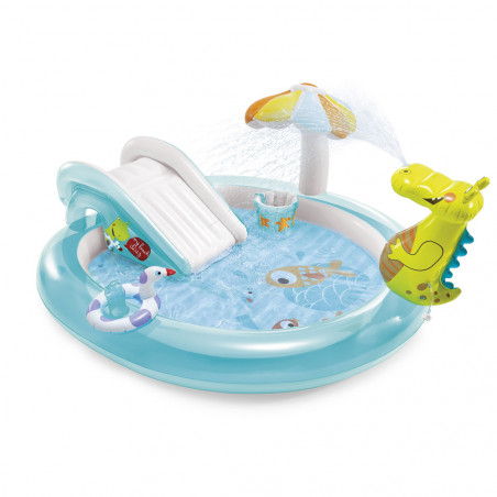 AIRE DE JEUX GONFLABLE ALLIGATOR INTEX POUR ENFANT 