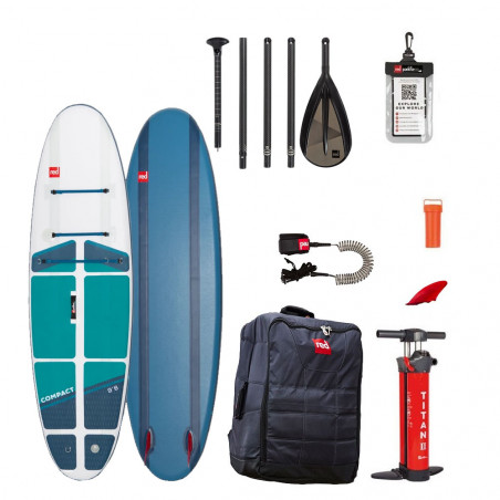 PACKAGE SUP GONFLABLE RED PADDLE 9.6 COMPACT 2022 