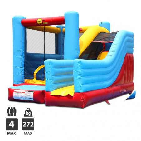 CHATEAU GONFLABLE HAPPY HOP SUPER BOUNCER N SLIDE 
