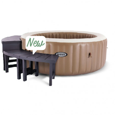 PACK 4 PIECES 2 MEDIUM + 2 HAUTES ENTOURAGE SPA 4 PLACES ROND 