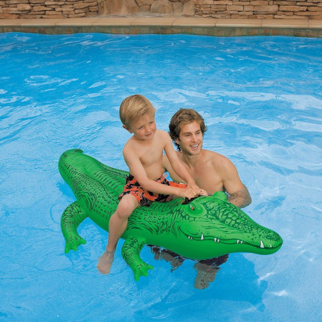 BOUEE CROCODILE GONFLABLE INTEX POUR ENFANT 