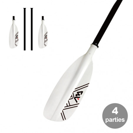 PAGAIE KAYAK AQUAMARINA BEACH ALUMINIUM 4 PARTIES 