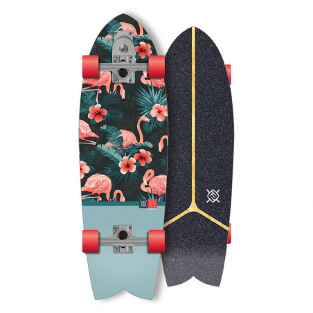 SURFSKATE FLYING WHEELS FLORIDA MIST BLUE 32" 