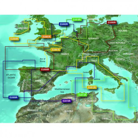 CARTE BLUECHART G3 REGULAR - GARMIN