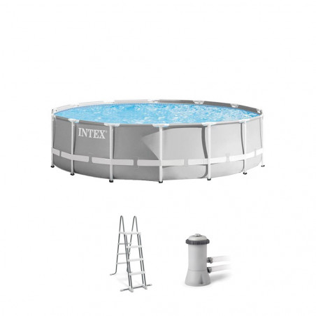 PISCINE PRISM FRAME RONDE INTEX 3.66 X 1.22 M 