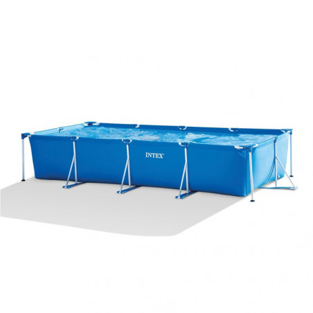 PISCINE TUBULAIRE RECTANGULAIRE INTEX POUR ENFANT 4.5 X 2.2 X 0.84 M 