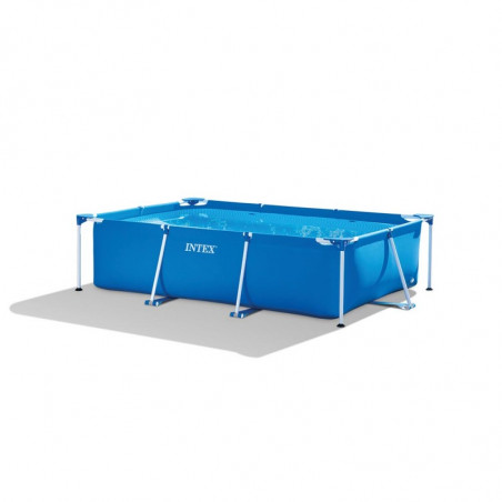 PISCINE TUBULAIRE INTEX METAL FRAME 2,60 X 1,60CM X 0,65 M 