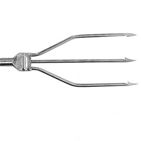 Trident PLAT LONG FIN acier Imersion 