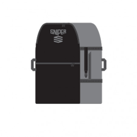 HOUSSE BODYBOARD SNIPER SINGLE COVER NOIR/GRIS 