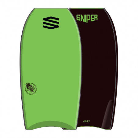 BODYBOARD SNIPER SHENRON PE IMPROVE SERIES 41" VERT/NOIR 