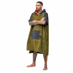 PONCHO AFTER HIGH END MILITARY GREEN