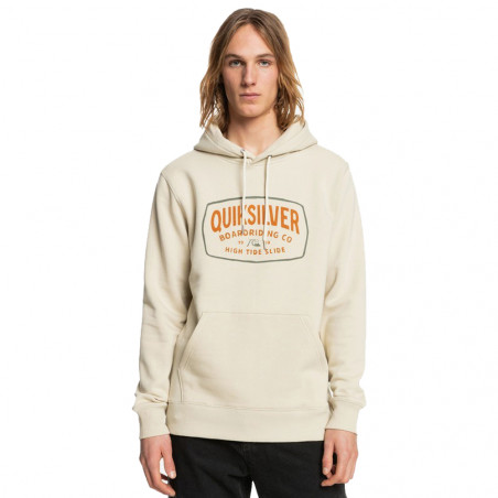 SWEAT A CAPUCHE HIGHCLOUDHOOD BEIGE QUILSILVER