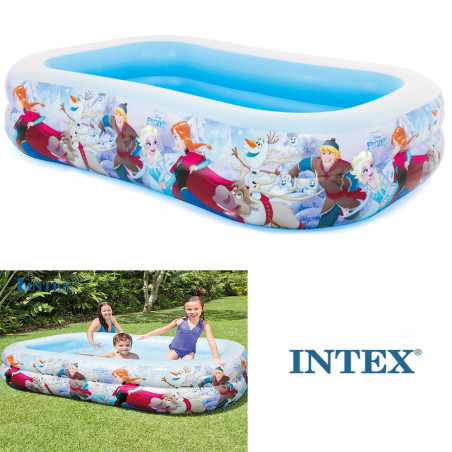 PISCINE RECTANGULAIRE REINE DES NEIGES INTEX (58469) 