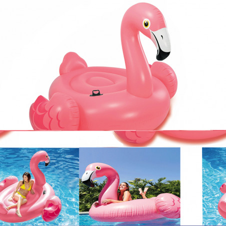 FLAMANT ROSE GONFLABLE GÉANT INTEX 