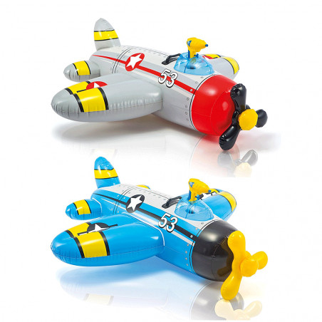 AVION CHEVAUCHABLE INTEX + PISTOLET 57537