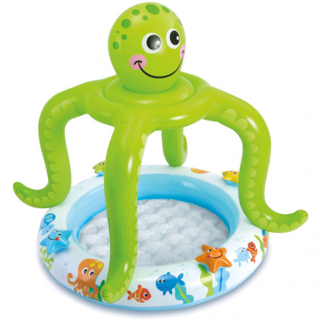 PISCINE BEBE OMBRELLE PIEUVRE INTEX (57115) 