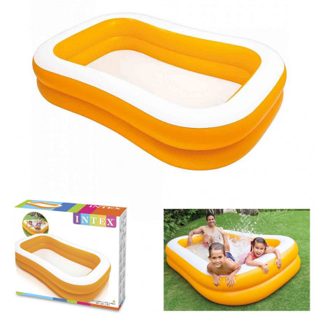 PISCINE INTEX SWIM CENTER 229 X 147 X46 CM 