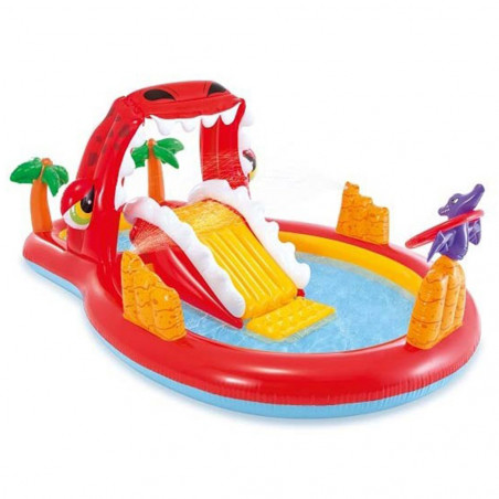 PISCINETTE DINOSAURE POUR ENFANT INTEX 