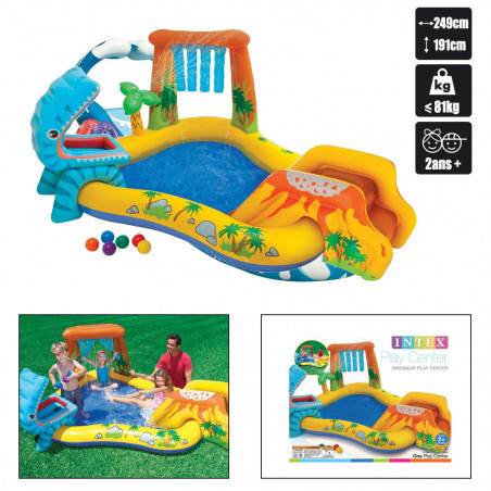 AIRE DE JEUX JURASSIC INTEX 