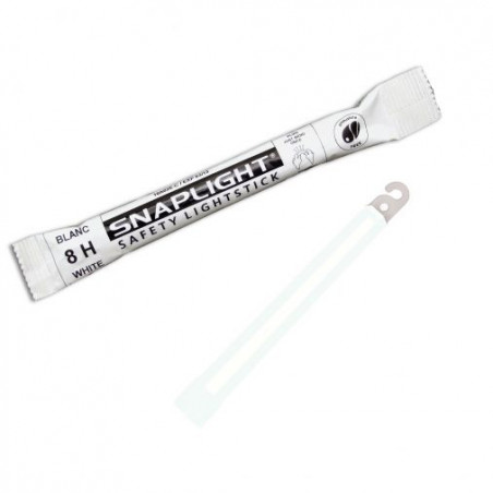 CYALUME BATON LUMINEUX BLANC SNAPLIGHT 15cm / 8H - BLANC