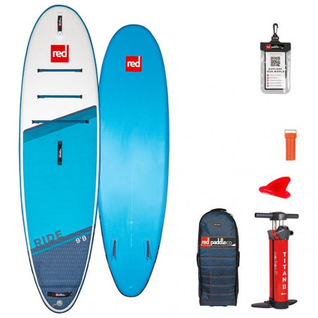 SUP GONFLABLE RED PADDLE RIDE 9.8 2021 
