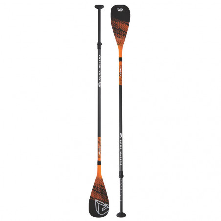 PAGAIE SUP AQUA MARINA CARBON X 100% CARBONE VARIO 2 PARTIES 2022 