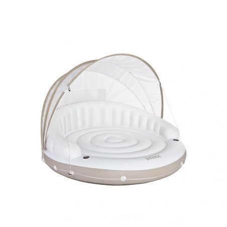 PLATE FORME GONFLABLE LOUNGE CARAIBES INTEX 